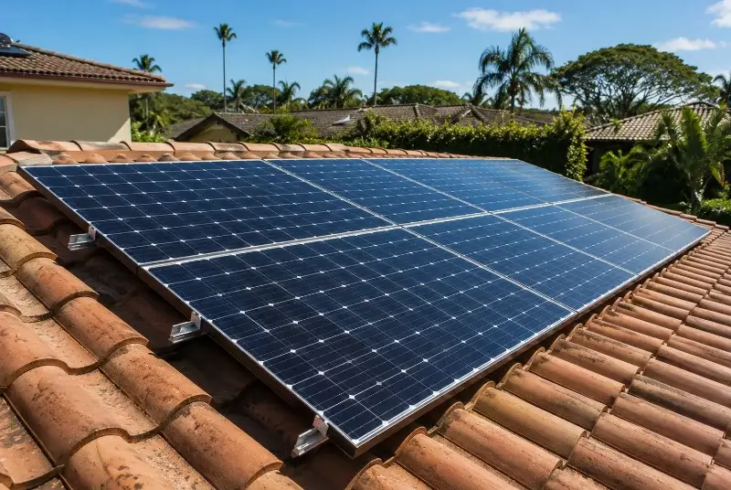Installation de panneaux solaires à Combourtillé